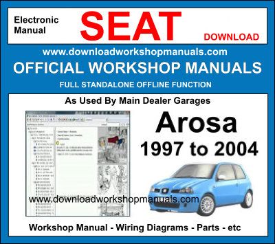 Seat Arosa Workshop Service Repair Manual